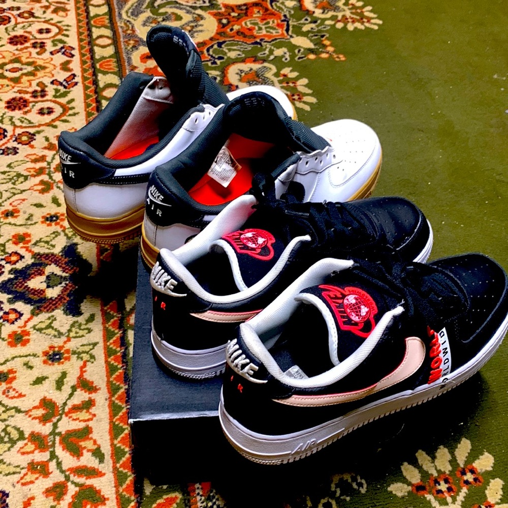 Both pair of air force ones sale
